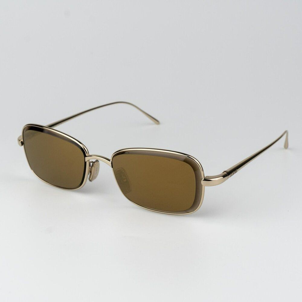 Loewe ANAGRAM Men Sunglasses Gold LW40159U 32G NEW AUTHENTIC